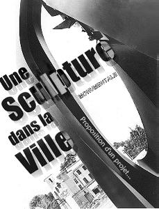 Sculpture dans la ville.